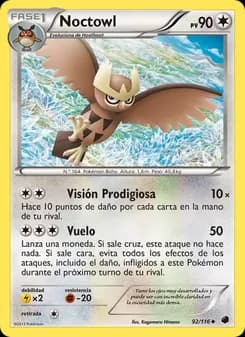 Noctowl card in Spanish