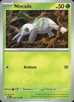 Nincada card in Spanish