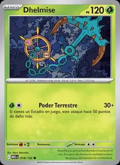 Dhelmise card in Spanish