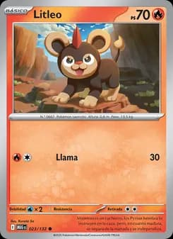 Litleo card in Spanish