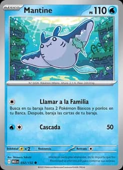 Mantine card in Spanish