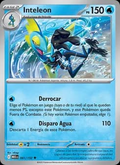 Inteleon card in Spanish