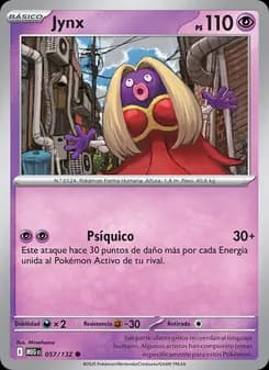 Jynx card in Spanish