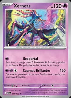 Xerneas card in Spanish