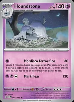 Houndstone card in Spanish