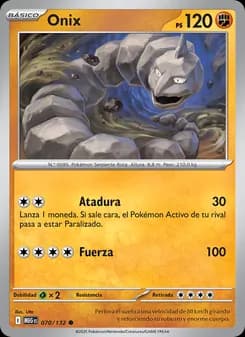 Onix card in Spanish