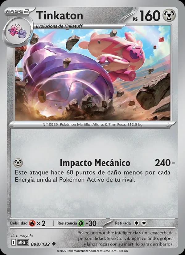 Tinkaton card in Spanish