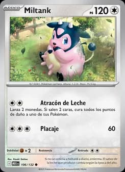 Miltank card in Spanish