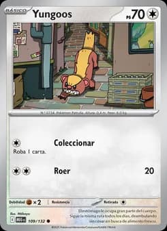 Yungoos card in Spanish