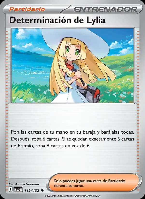 Determinación de Lylia card in Spanish