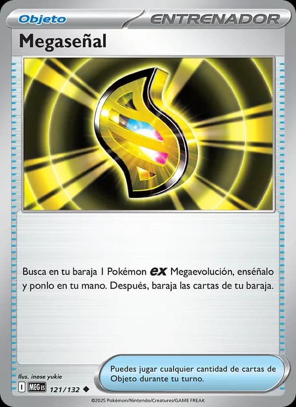 Megaseñal card in Spanish