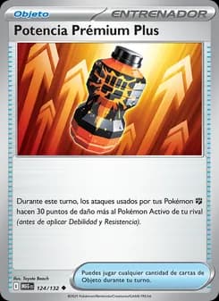 Potencia Prémium Plus card in Spanish