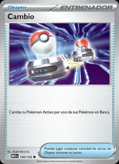 Cambio card in Spanish