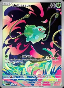 Bulbasaur card in Spanish