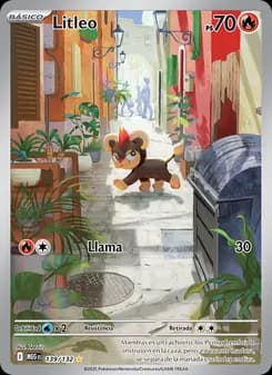 Litleo card in Spanish