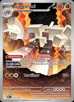 Garganacl card in Spanish