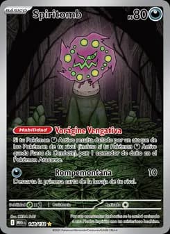 Spiritomb card in Spanish
