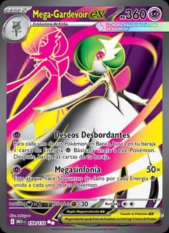 Mega-Gardevoir ex card in Spanish