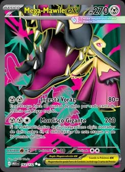 Mega-Mawile ex card in Spanish