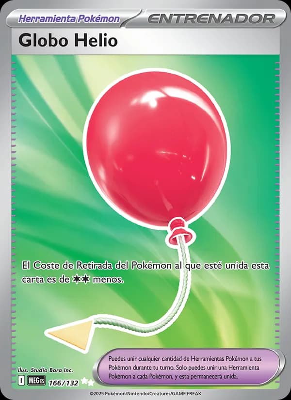 Globo Helio card in Spanish