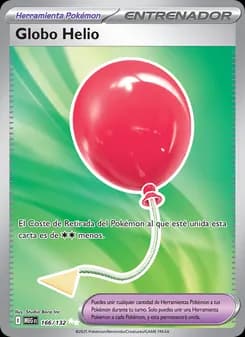 Globo Helio card in Spanish