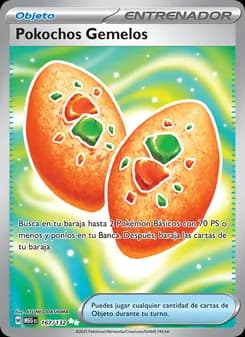 Pokochos Gemelos card in Spanish
