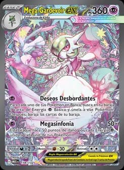 Mega-Gardevoir ex card in Spanish