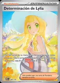 Determinación de Lylia card in Spanish