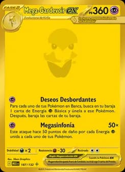 Mega-Gardevoir ex card in Spanish
