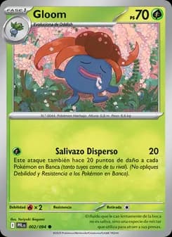 Gloom card in Spanish