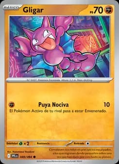 Gligar card in Spanish