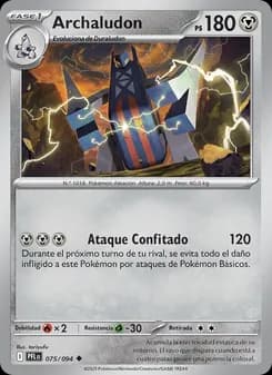 Archaludon card in Spanish