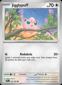 Jigglypuff card in Spanish