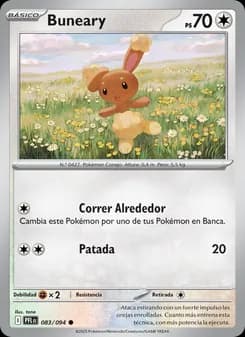 Buneary card in Spanish