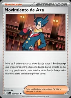 Movimiento de Aza card in Spanish