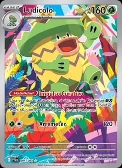 Ludicolo card in Spanish