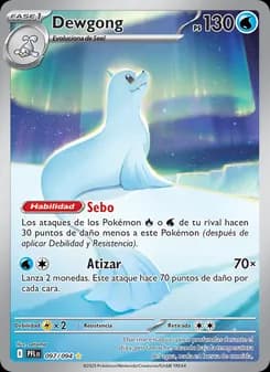 Dewgong card in Spanish