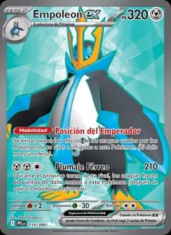 Empoleon ex card in Spanish