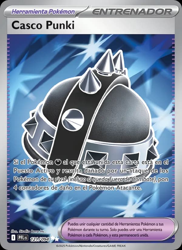 Casco Punki card in Spanish