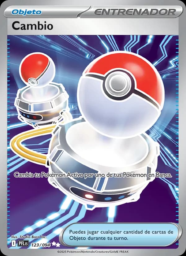 Cambio card in Spanish