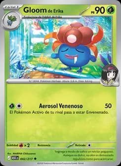 Gloom de Erika card in Spanish