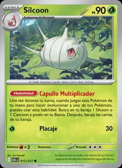 Silcoon card in Spanish