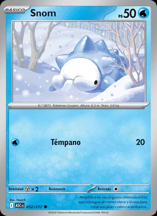 Snom card in Spanish