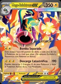 Mega-Eelektross ex card in Spanish