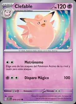 Clefable card in Spanish