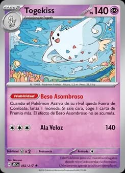 Togekiss card in Spanish