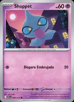 Shuppet card in Spanish