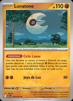 Lunatone card in Spanish