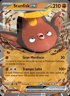 Stunfisk ex card in Spanish