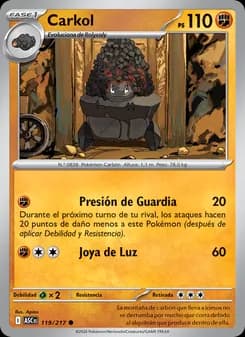 Carkol card in Spanish